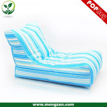 polyester printed outdoor recline lounger beanbag sofa